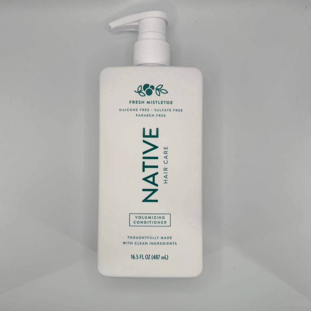 New Holiday NATIVE Hair Care Fresh Mistletoe Volumizing Conditioner